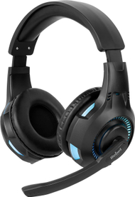 Kufje gaming Rebel Comp GH-20, me mikrofon, RGB, të zeza