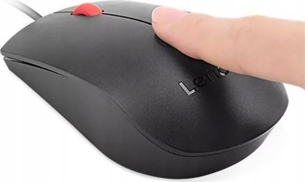 Maus Lenovo Fingerprint Biometric Gen 2, USB, me sensor gjurmë gishti, i zi