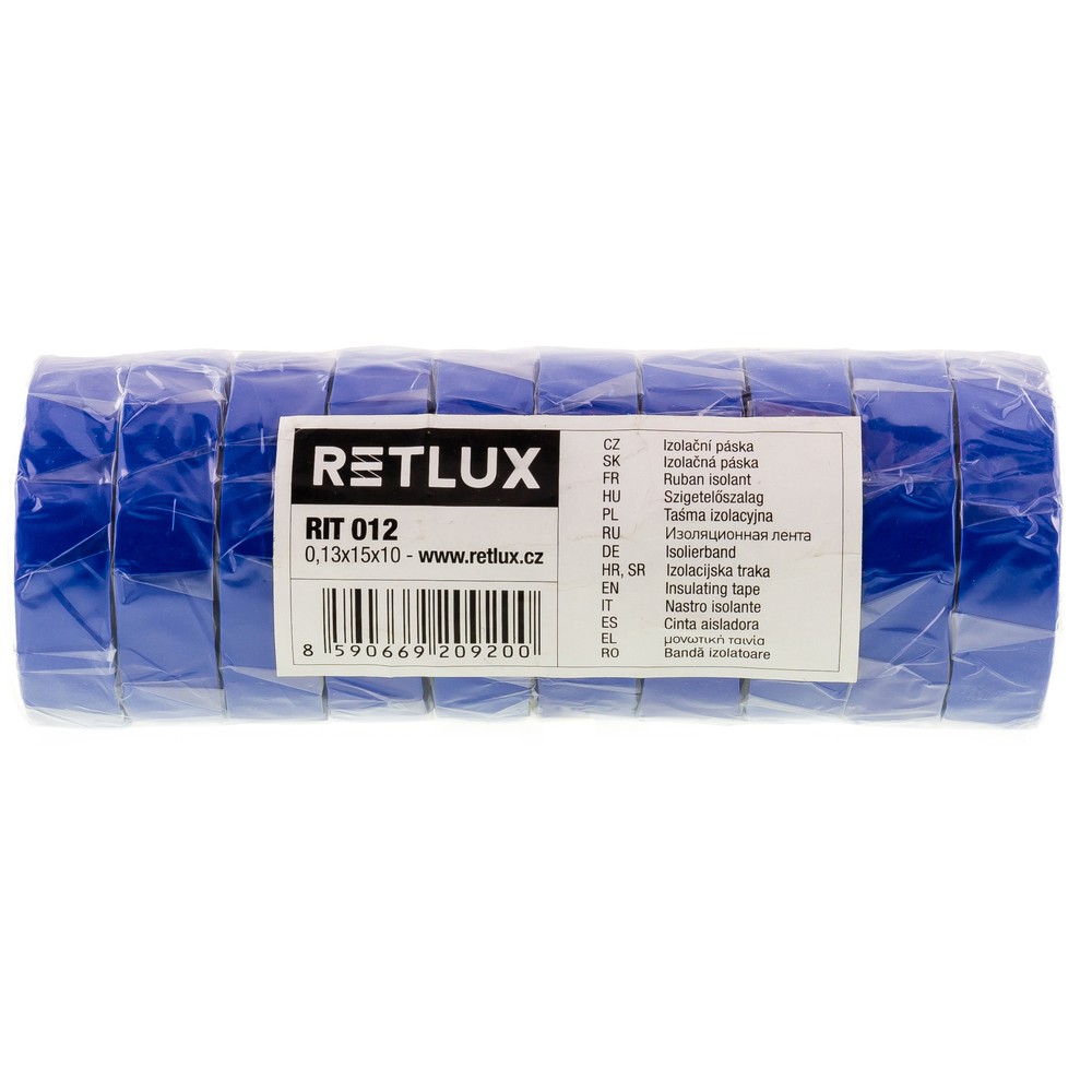 Shirit izolues RETLUX RIT 012, 10 copë, 0,13X15X10mm
