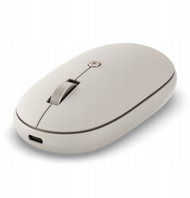 Mouse wireless Satechi OntheGo Bluetooth, kompakt, Sand