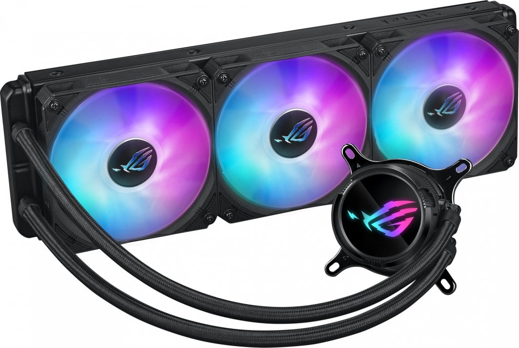 Ftohëse me ujë Asus ROG Strix LC III 360 ARGB, 360 mm, e zezë