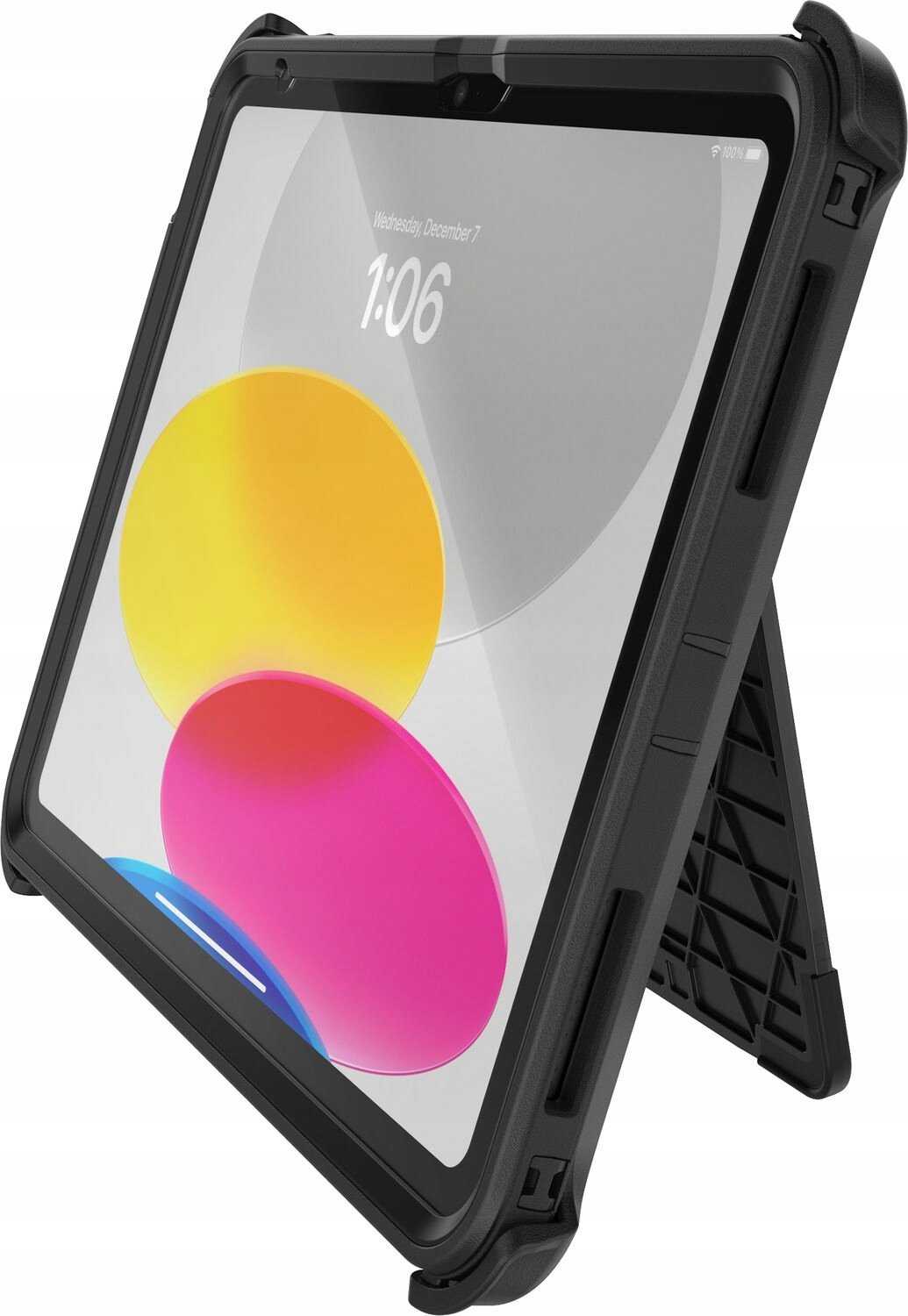 Mbulesë mbrojtëse Otterbox Defender për iPad 10th Gen, rezistente ndaj goditjeve, e zezë