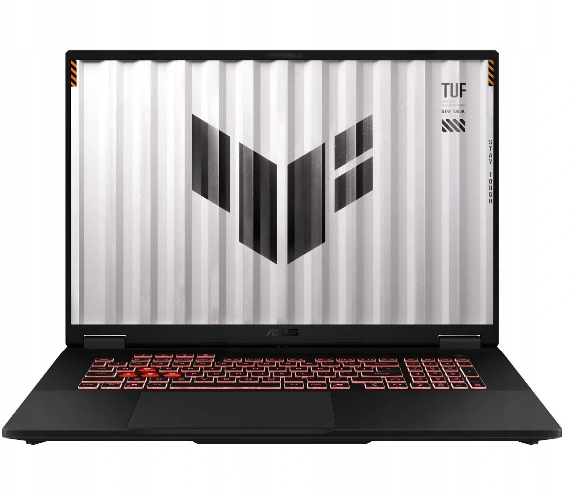 Лаптоп за гејминг ASUS TUF A18 FA808UM, 18\" 2.5K 240Hz, Ryzen 7, RTX 5060, сив