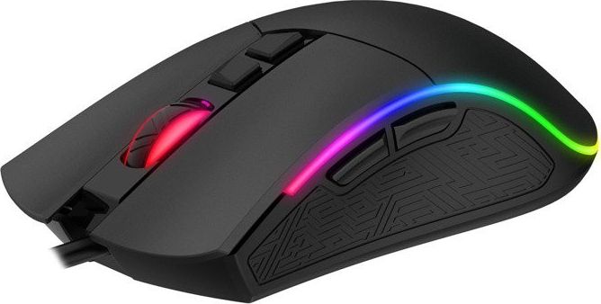 Гејминг глушец Havit MS1001S, 4800 DPI, RGB, црн