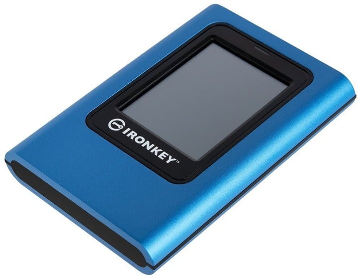 Disk i jashtëm Kingston IronKey Vault Privacy 80 - 960GB, i kaltër