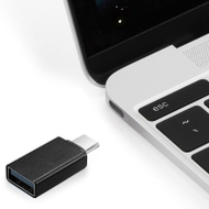 Përshtatës USB Gembird A USB C mashkull në USB A femër, i zi