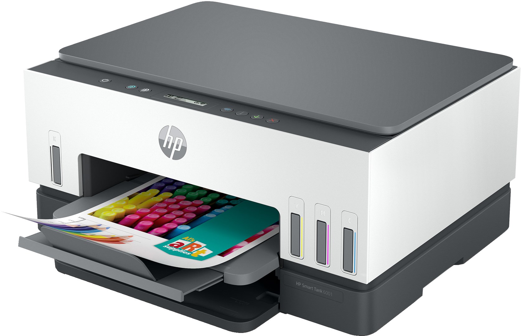 Printer multifunksional HP Smart Tank 670, inkjet, WiFi, i bardhë