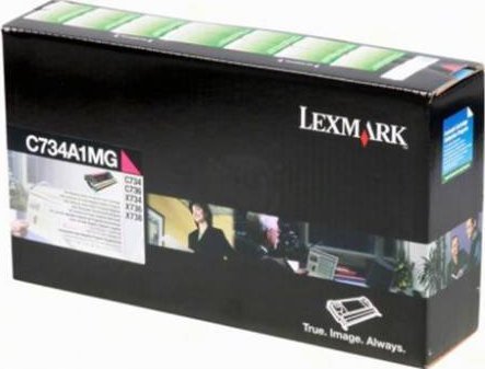Toner Lexmark, C734A1MG, magneta
