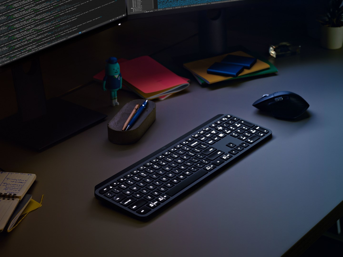 Tastierë wireless Logitech MX Master, e zezë