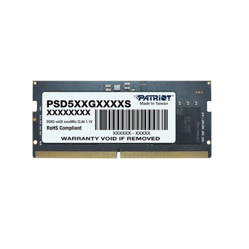 Memorie RAM Patriot Signature, SODIMM, DDR5, 16GB, 5600 MHz, CL46