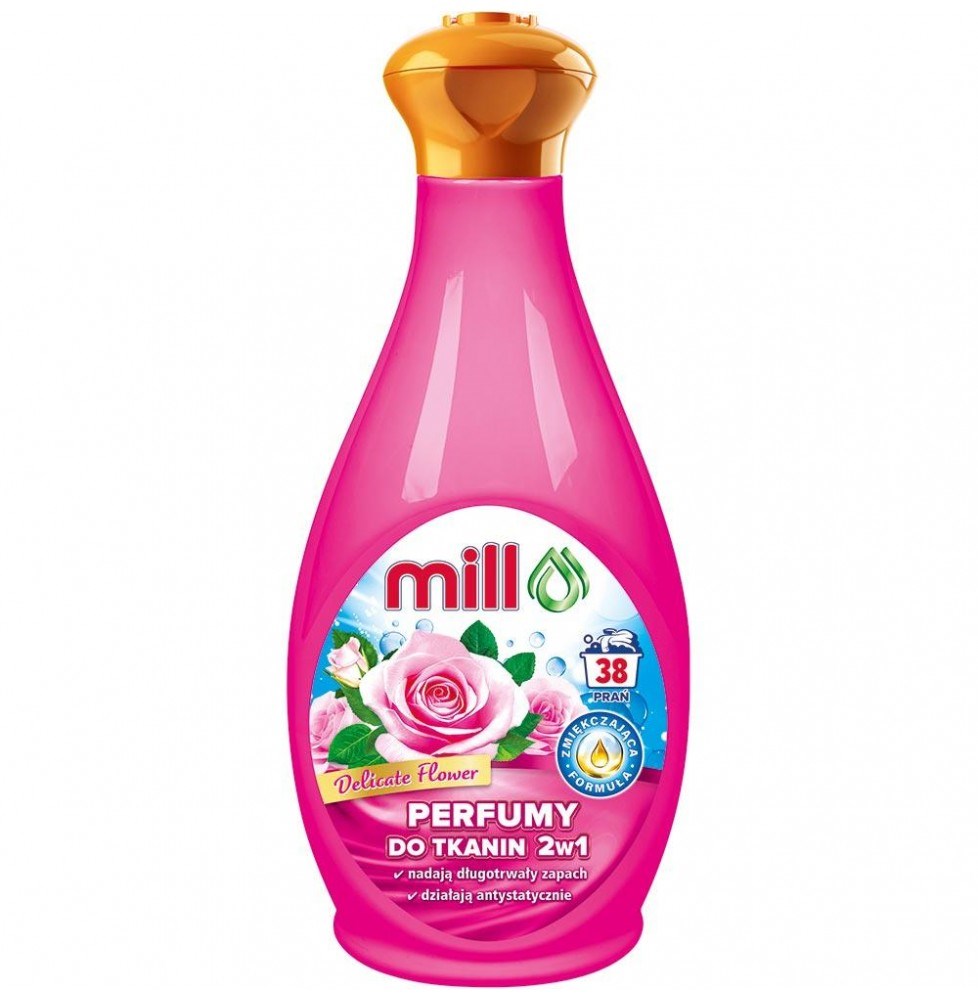 Parfum rrobash Mill Delicate Flower 2in1, 760ml, 38 larje, rozë