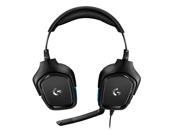 Kufje gaming Logitech G432, RGB, 3.5mm, të zeza