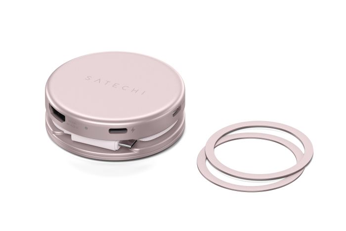 Satechi OntheGo 5-in-1 Multiport Adapter, Blush