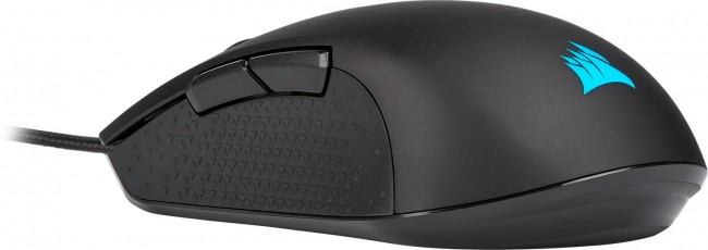 Гејмерски глушец Corsair M55 RGB PRO, 12400 DPI, USB, црн