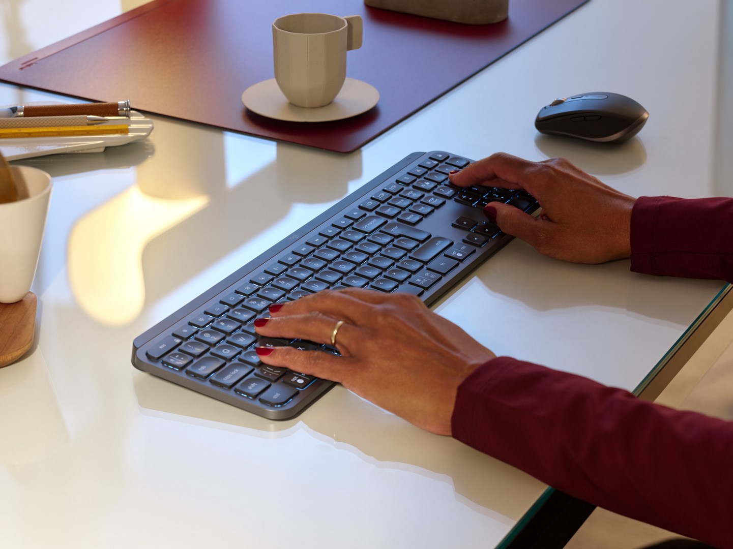 Tastierë wireless Logitech MX Master, e zezë