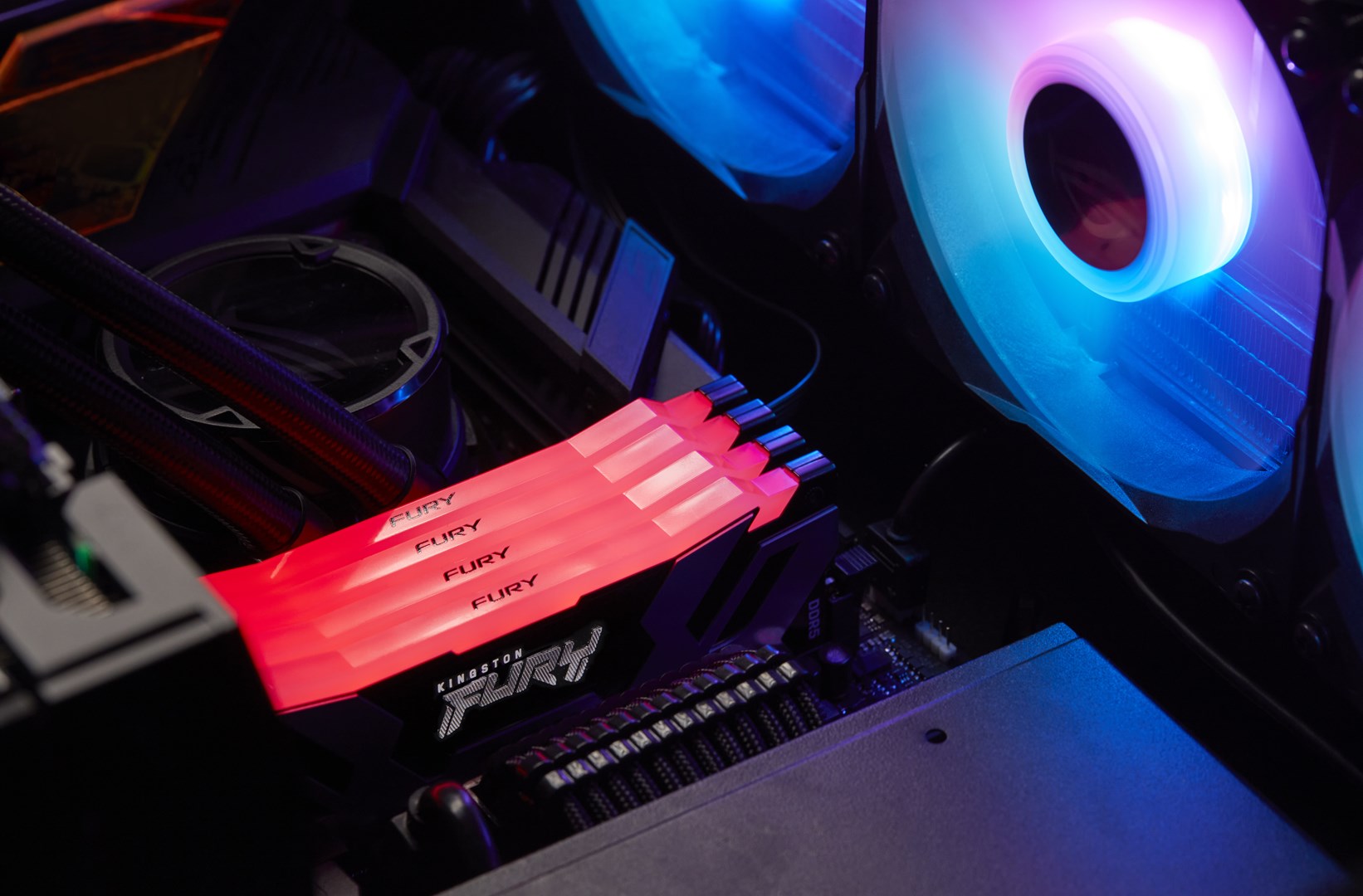 Memorie RAM Kingston FURY 16GB 6400MT/s DDR5 CL32 DIMM Renegade RGB