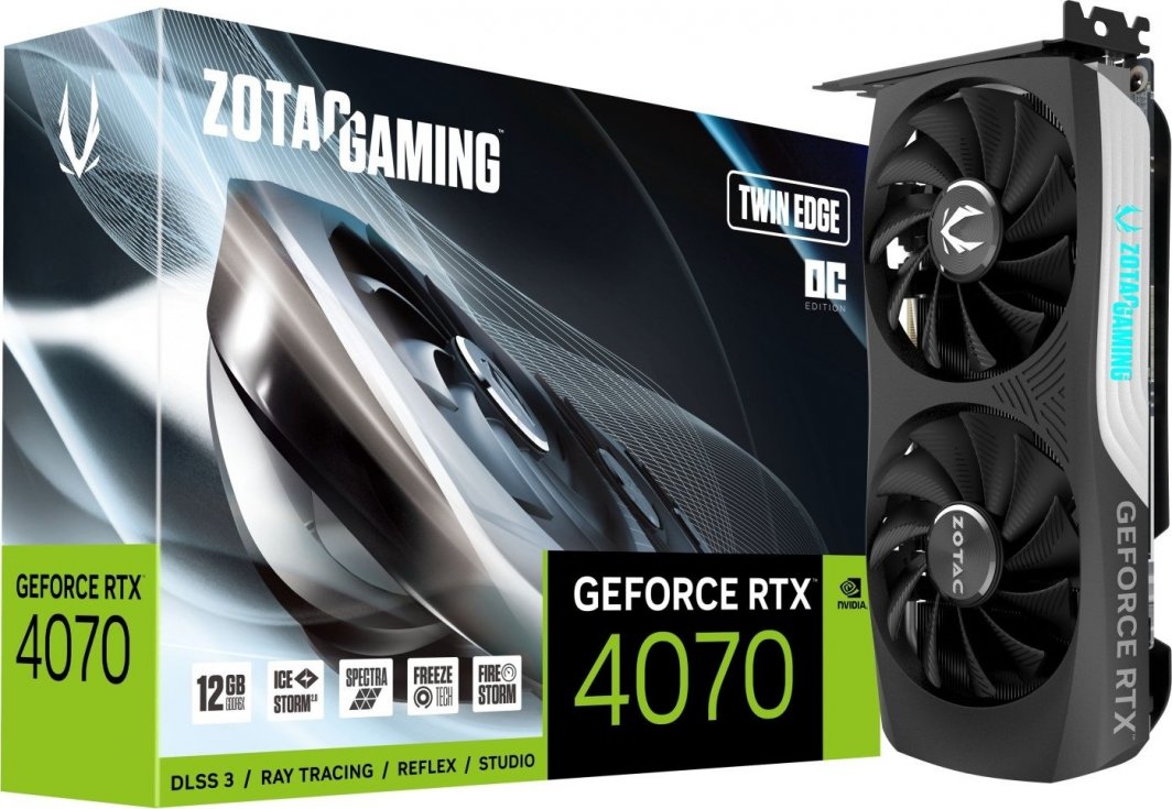 Kartelë grafike Zotac Gaming GeForce RTX 4070 Twin Edge OC 12GB GDDR6X