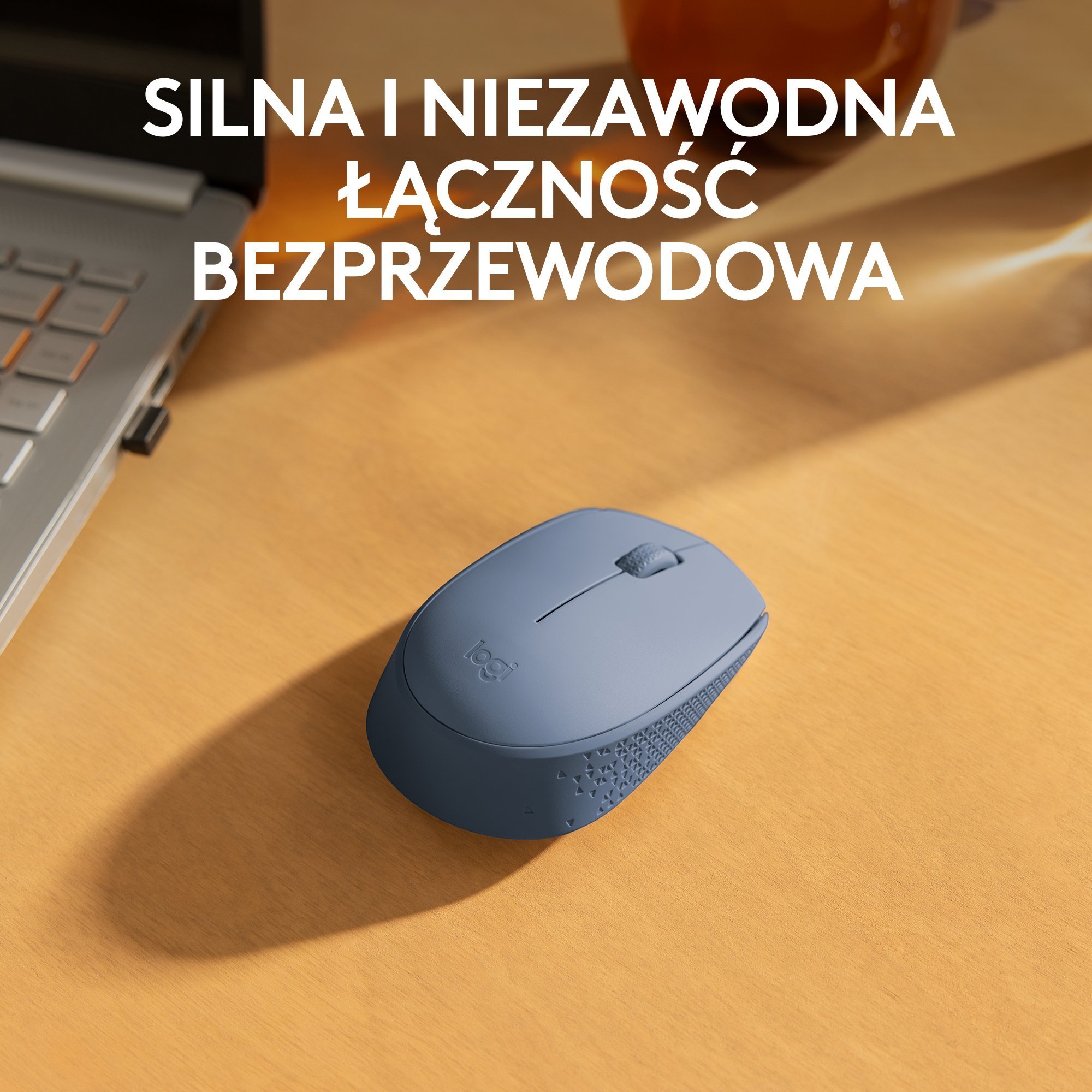 Set maus dhe mouse pad Logitech M171, wireless, Studio Series, blu dhe grafit