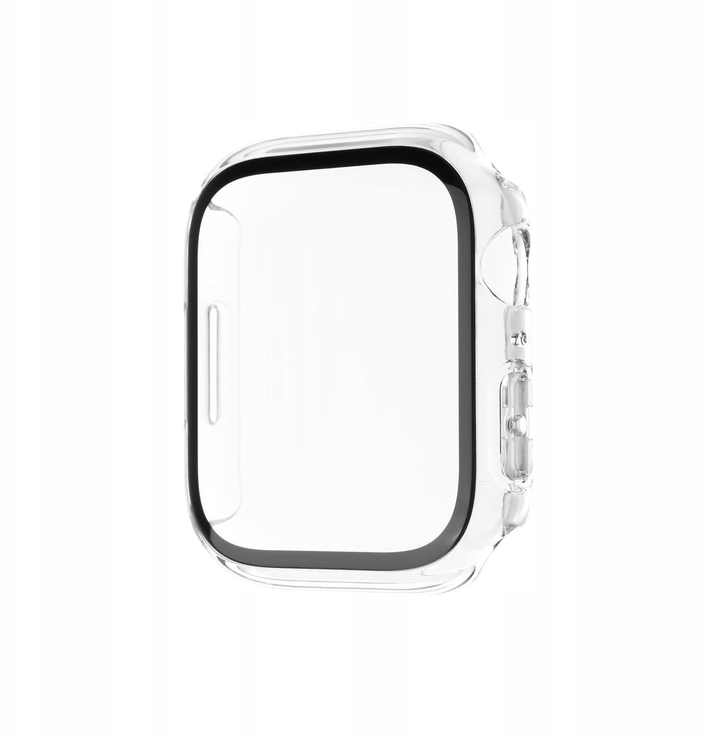 Mbulesë mbrojtëse FIXED Pure Cover për Apple Watch Series 8, 41mm, xham i kalitur, transparente