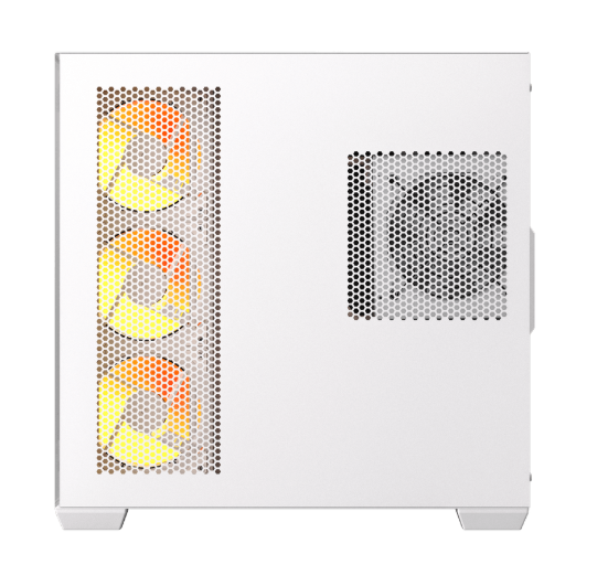 Kasë DarkFlash C280, Micro-ATX Mini Tower, Tempered Glass, e bardhë