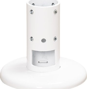 Mbajtëse tavan dysheme B-Tech BT7822, për tuba 50mm, 150kg, e bardhë