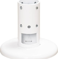 Mbajtëse tavan dysheme B-Tech BT7822, për tuba 50mm, 150kg, e bardhë