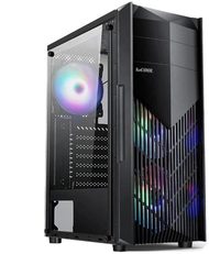Kutia PC 1stCOOL Monster EVO, Middle Tower, 2x ventilatorë sRGB, e zezë