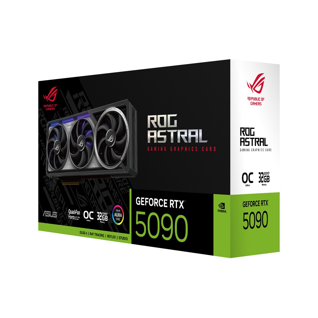 Kartelë grafie ASUS ROG Astral - -RTX5090-O32G-GAMING NVIDIA GeForce RTX 5090 32 GB GDDR7