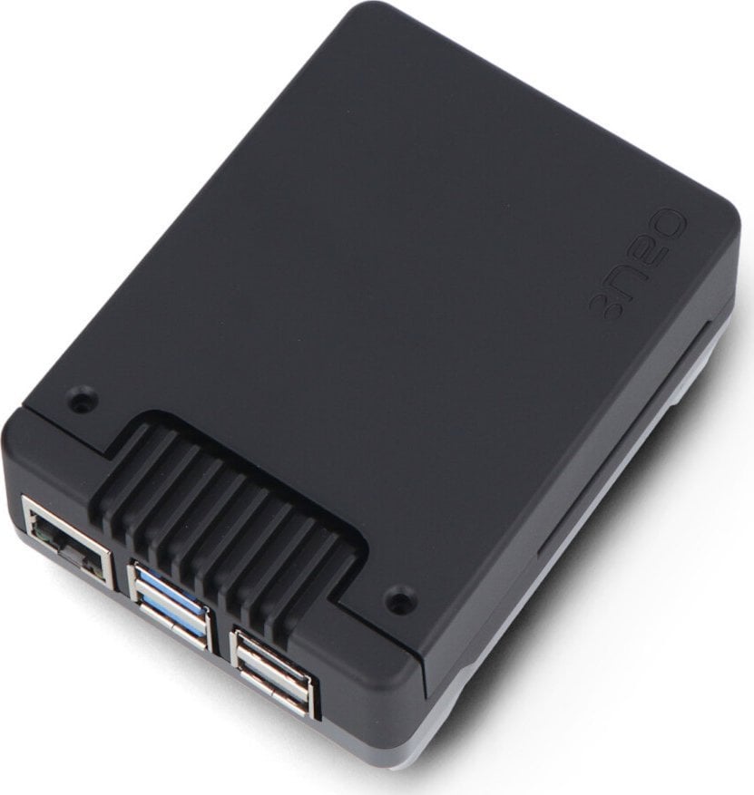 Kuti Argon40 NEO 5, M.2 NVMe PCIe për Raspberry Pi 5, e zezë