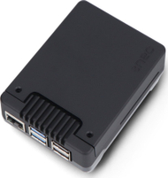 Kuti Argon40 NEO 5, M.2 NVMe PCIe për Raspberry Pi 5, e zezë
