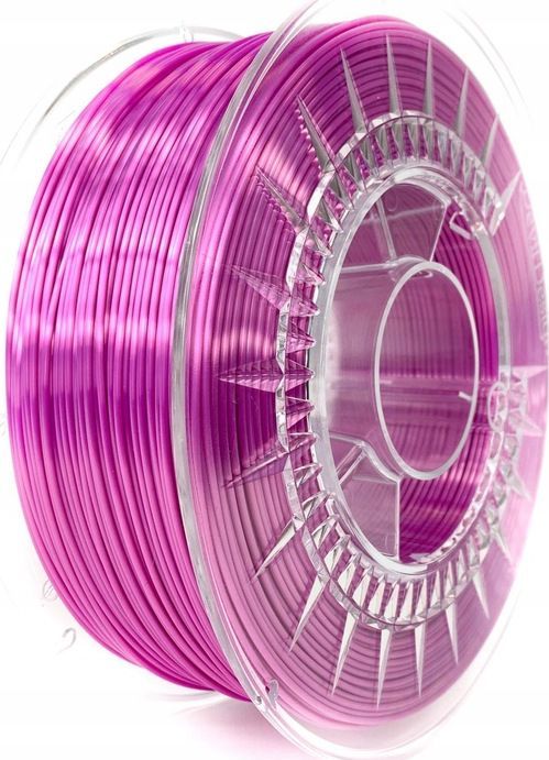 Filament 3D PLA Silk Devil Design, 1.75mm, 1kg, rozë metalike