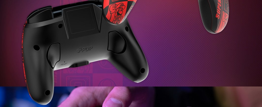 Kontroller PDP Rematch Glow in the Dark, wireless, shumëngjyrësh