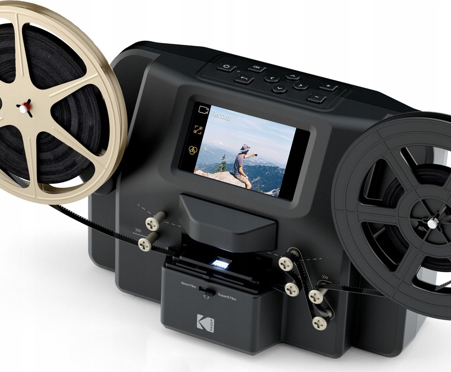 Skaner filmi Kodak Reels Continuous Scan, 8mm, 1296p, i zi