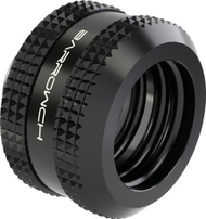 Конектор хардтјуб Barrow 16mm, G1/4", за тврди цевки, црн