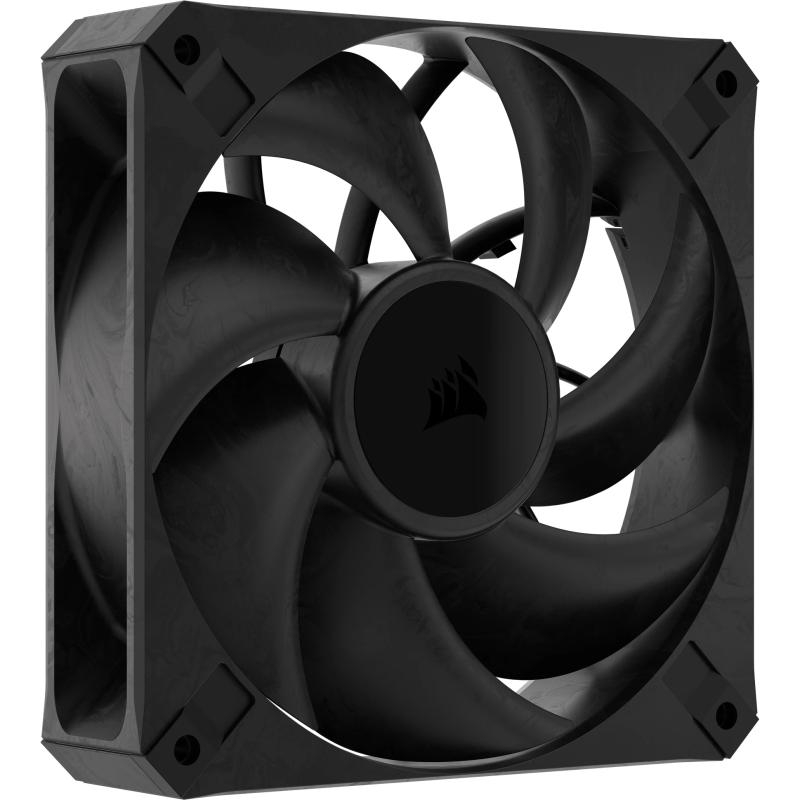 Ventilator PC Corsair RS MAX PWM 120mm, presion i lartë statik, i zi