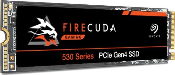 SSD диск Seagate FireCuda 530, 1TB, M.2 2280 PCI-E x4 Gen4 NVMe