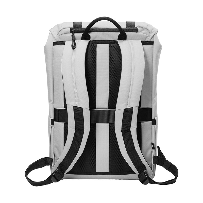 Çantë shpine Tomtoc Flap Backpack, 22L, për laptop 15.6", gri e çelët