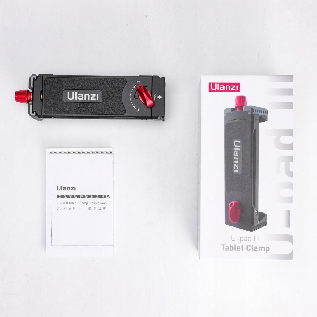 Mbajtëse tripod Ulanzi për telefon dhe tabletë, e zezë