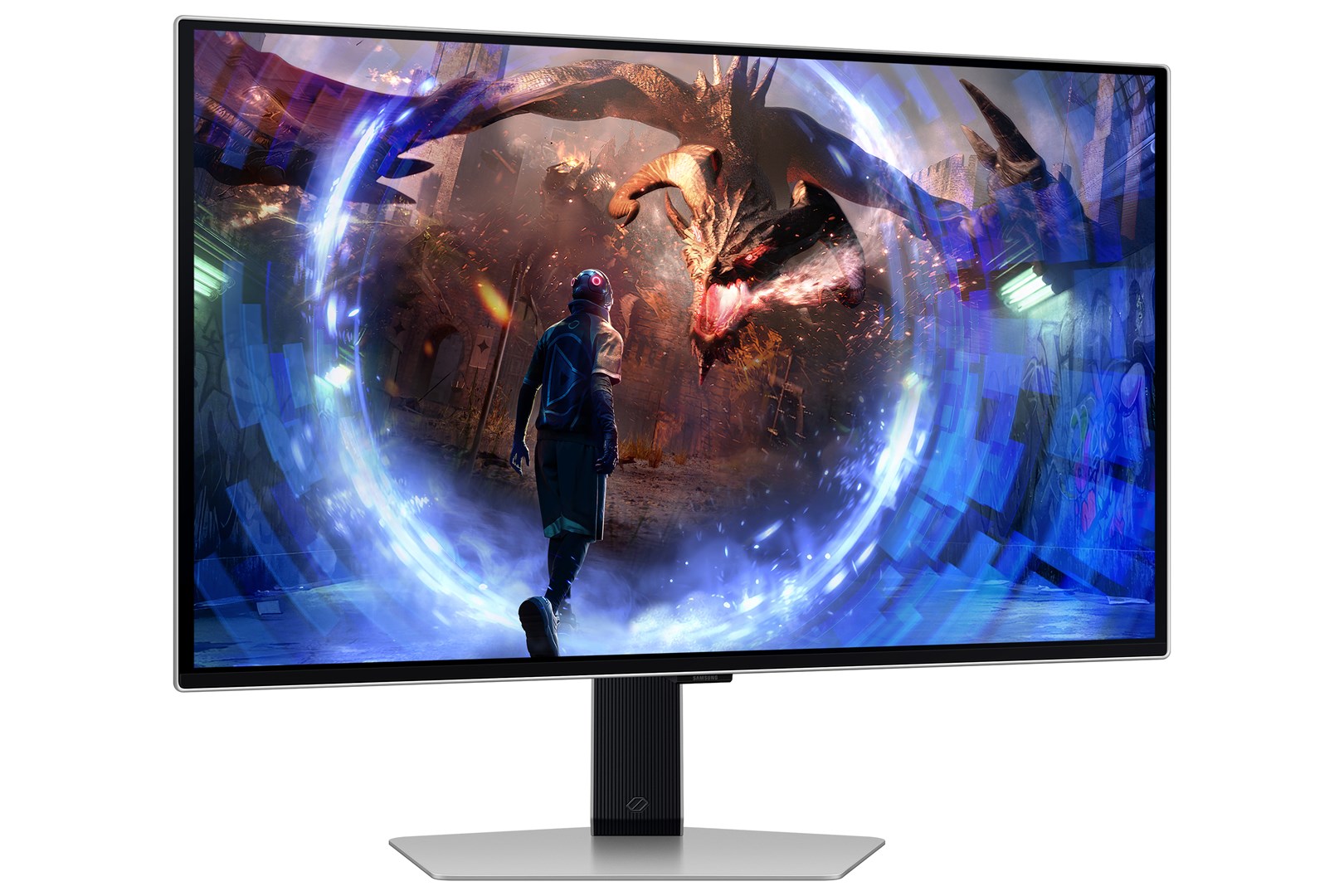 Monitor Samsung Odyssey G60SD, 27", QHD OLED, i argjendtë