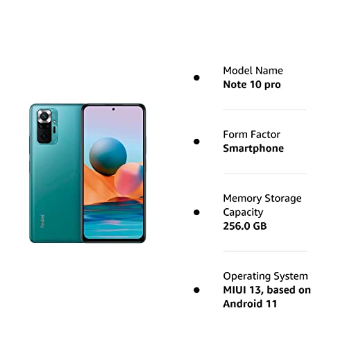 Telefoni Xiaomi Redmi Note 10 Pro, 6.67", 256GB, 8GB RAM, gri