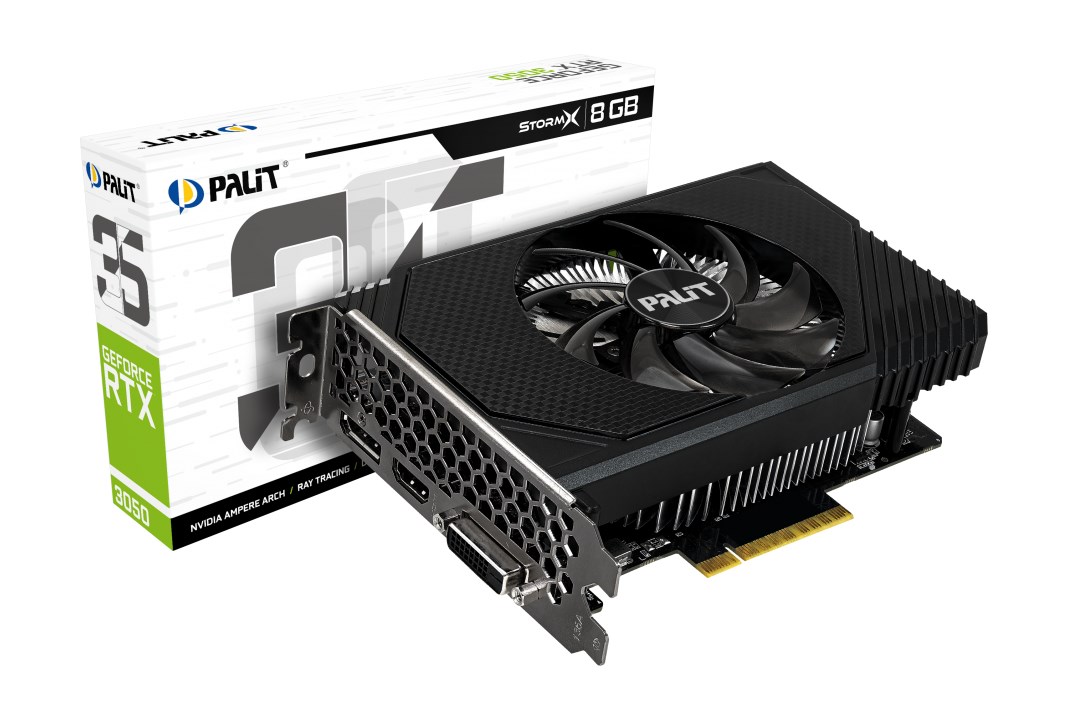 Kartelë grafike Palit GeForce RTX 3050 StormX 8GB GDDR6