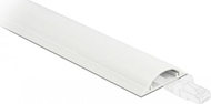 Kanaletë kabllosh DeLOCK, 30 x 8 mm, 1 m, e bardhë