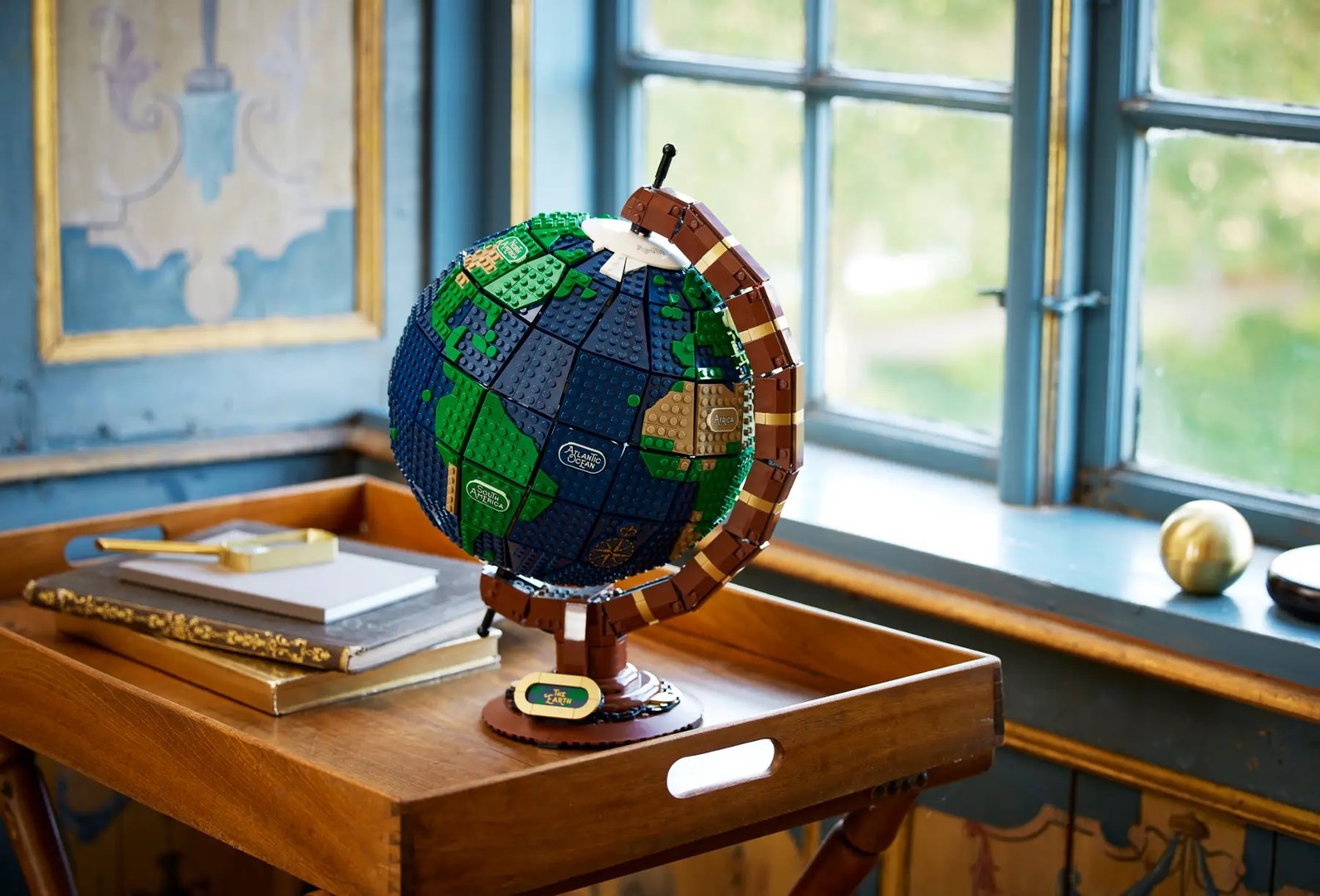 Set ndërtimi LEGO Ideas Globe 21332, glob dekorativ, shumëngjyrësh