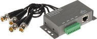 Transformator video TR-4M, përshtatës 75Ω UTP, mbështjellës metalik