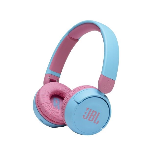 Kopчиња Bluetooth за деца JBL JR310BT, 15 часа, 85 dB, сина/розова