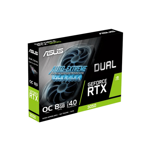 Картичка графика ASUS Dual GeForce RTX 3050 OC Edition 8GB NVIDIA GDDR6