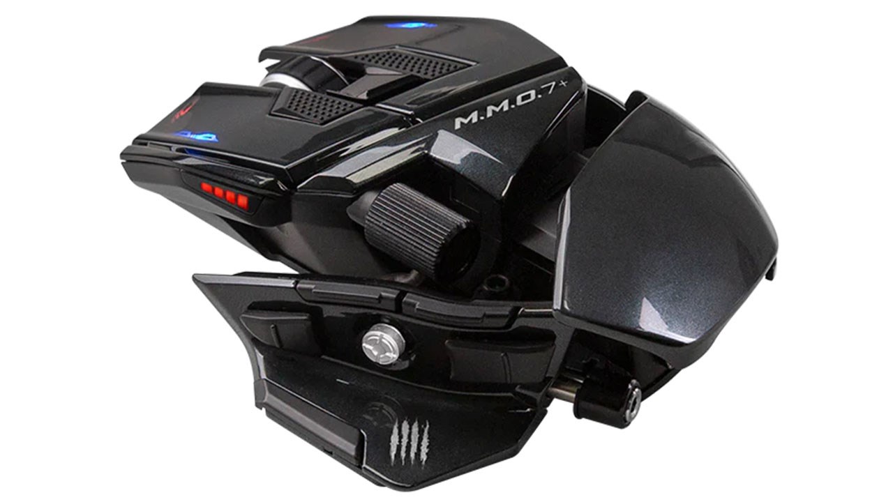 Maus gaming Mad Catz M.M.O. 7 Plus, 26000 DPI, 22 butona, i zi